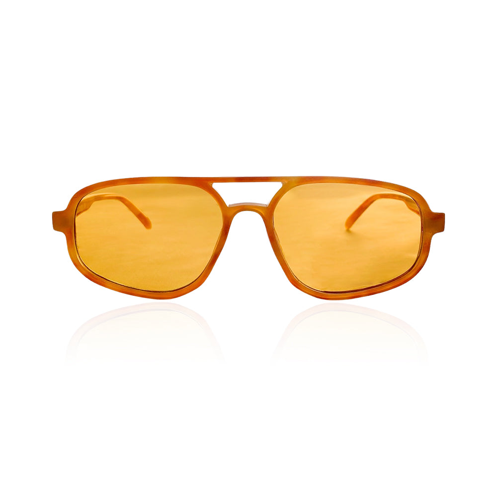 Sloan Sunglasses - Orange Tort