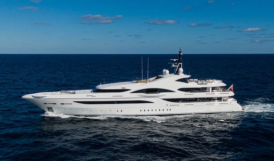 The 72.6 metre motor yacht Quantum Of Solace is for sale for $58 million USD, and this detailed tour will show you why it comes with that price tag!