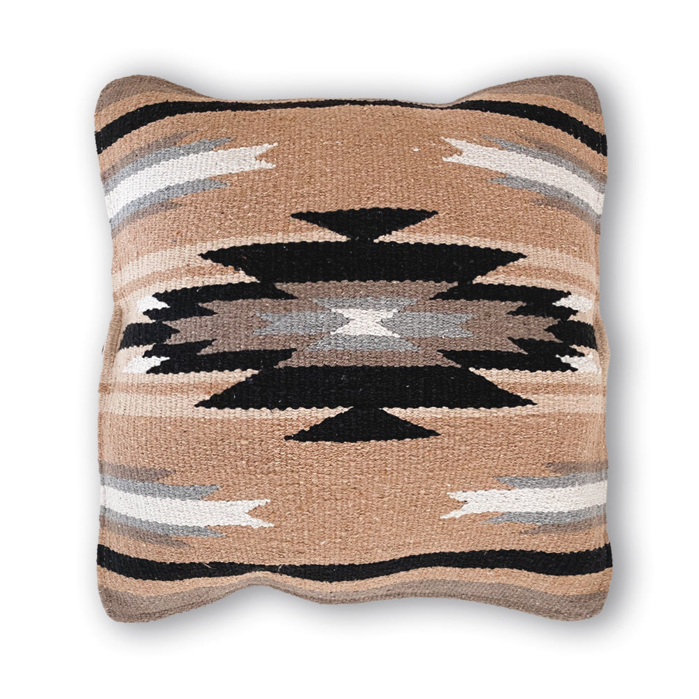 Woven Betty Cushion - Tan