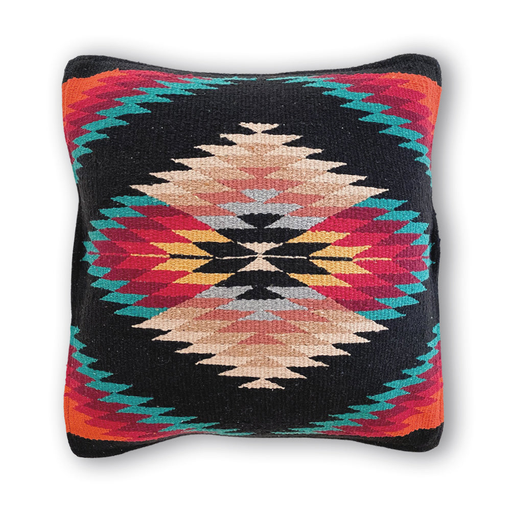 Woven Hank Cushion - Black