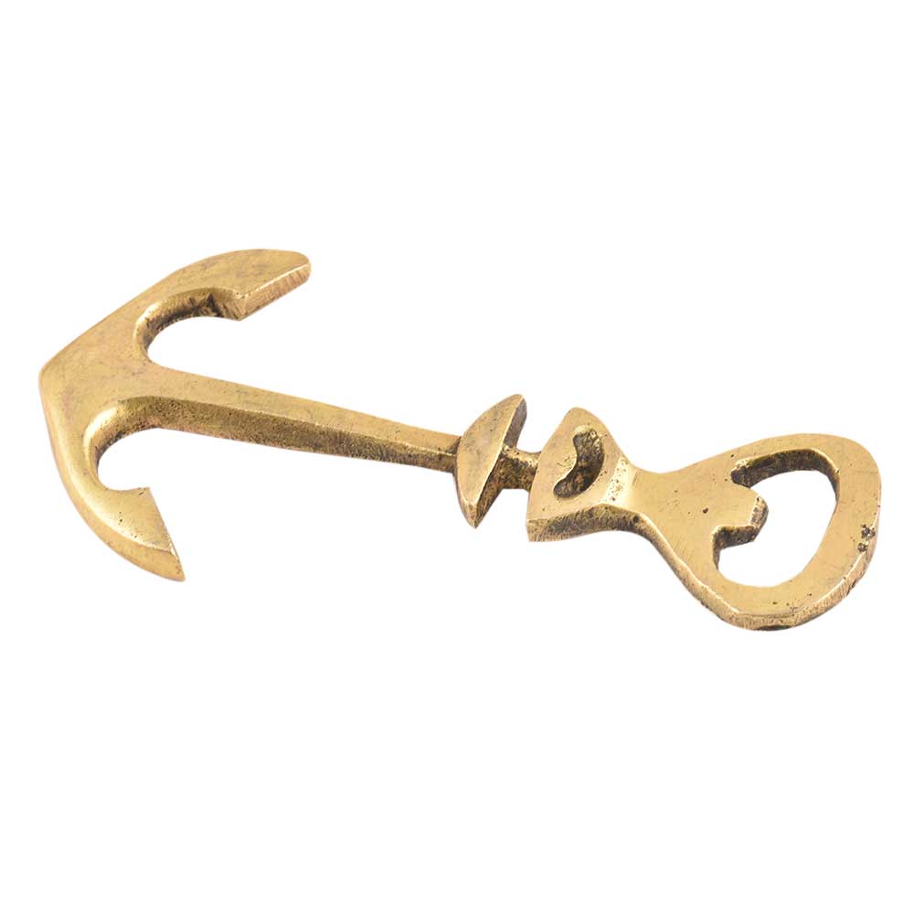 Brass Anchor Bottle Opener