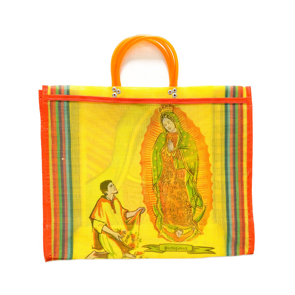 Guadalupe Mesh Mecardo Bag - Yellow