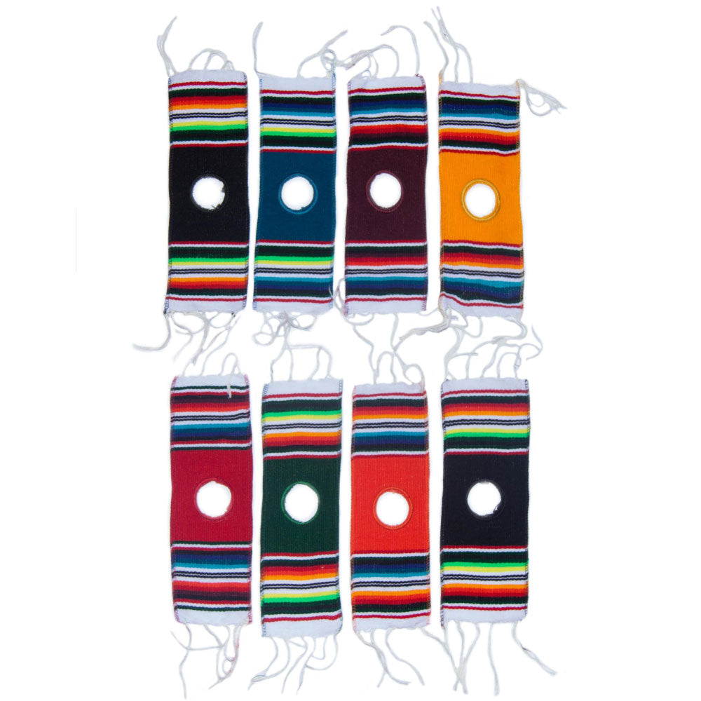 Beer Bottle Serape Poncho