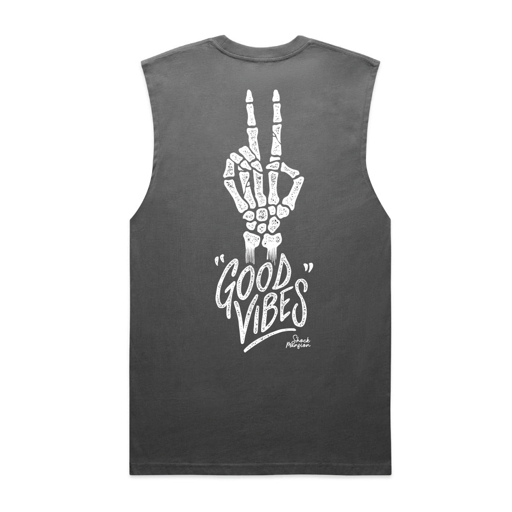 Good Vibes Cut Off Tee