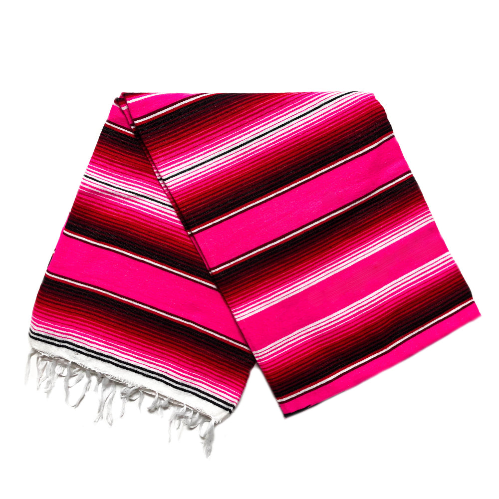 Serape - Hot Pink & Red