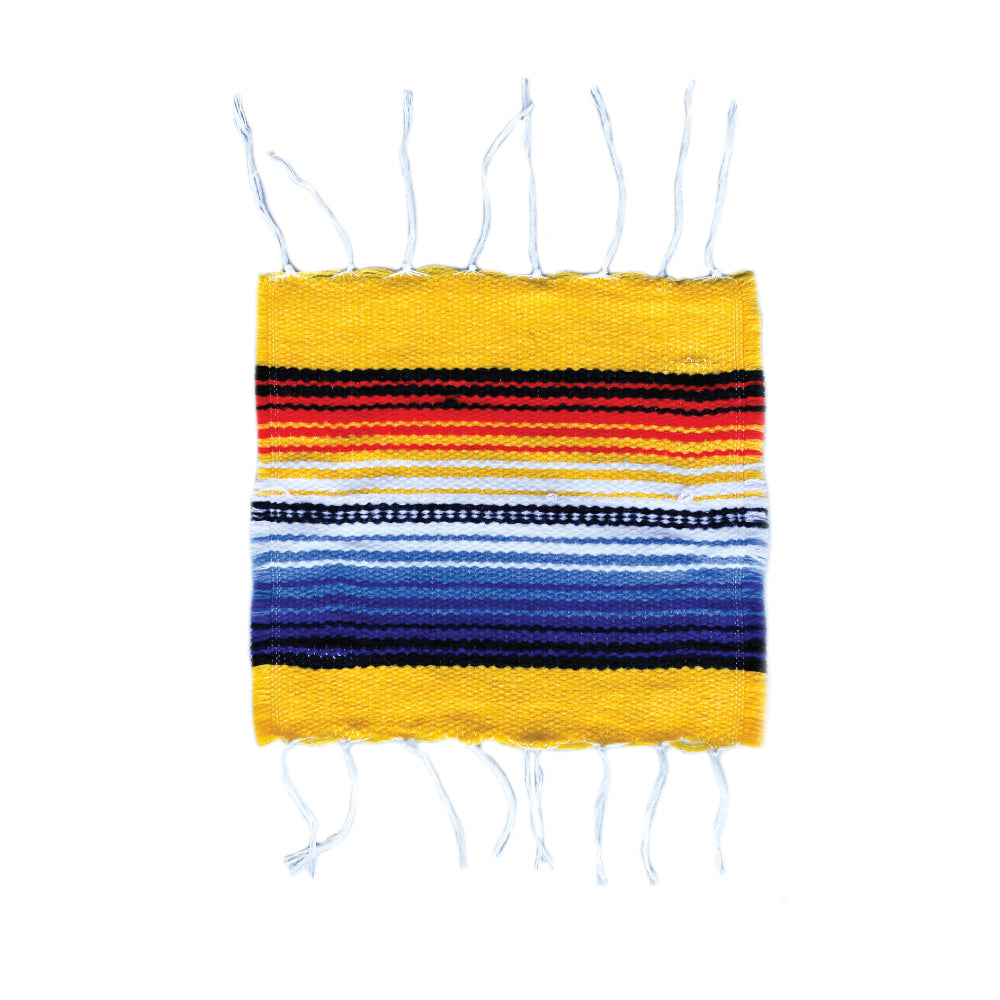 Serape Coaster - Yellow