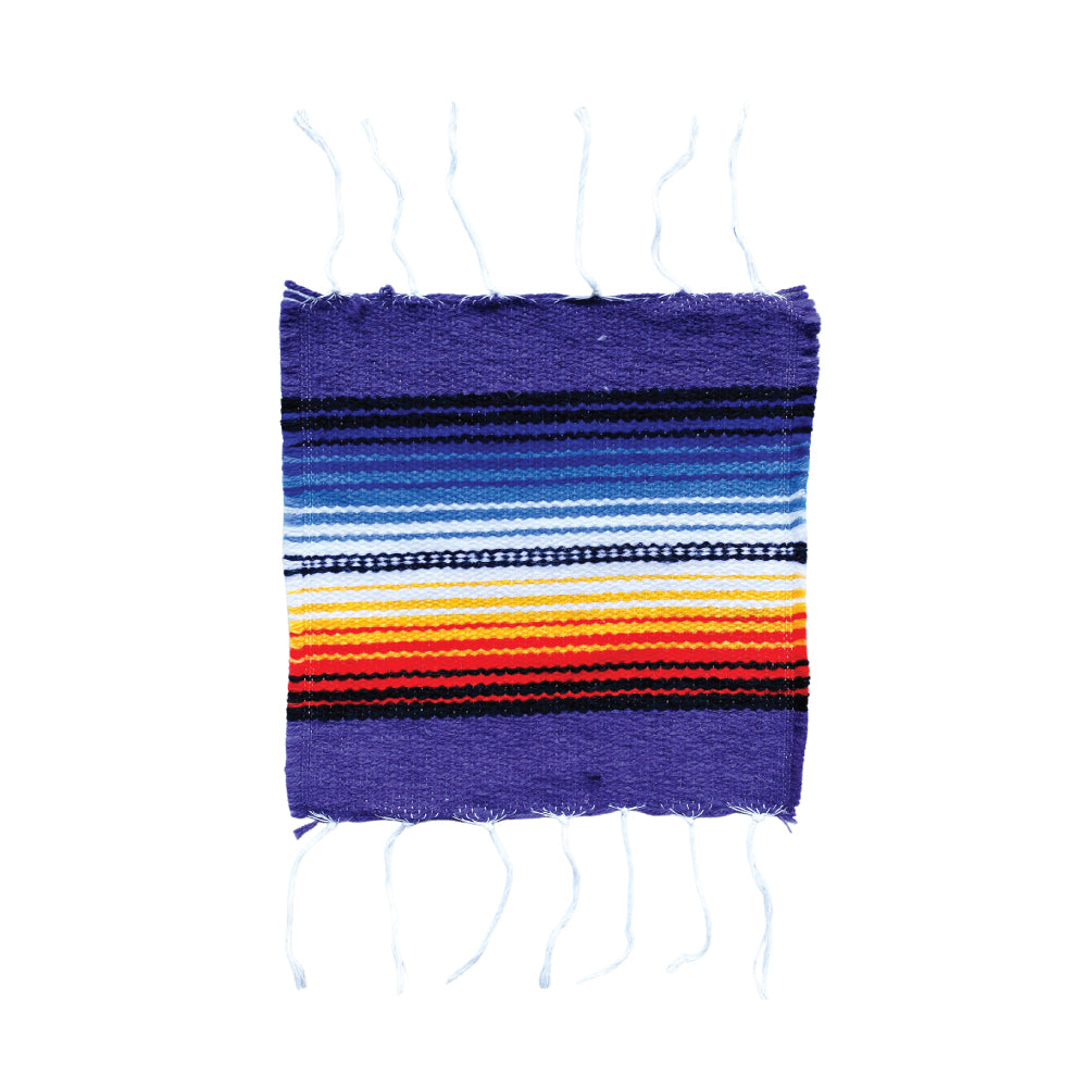 Serape Coaster - Purple