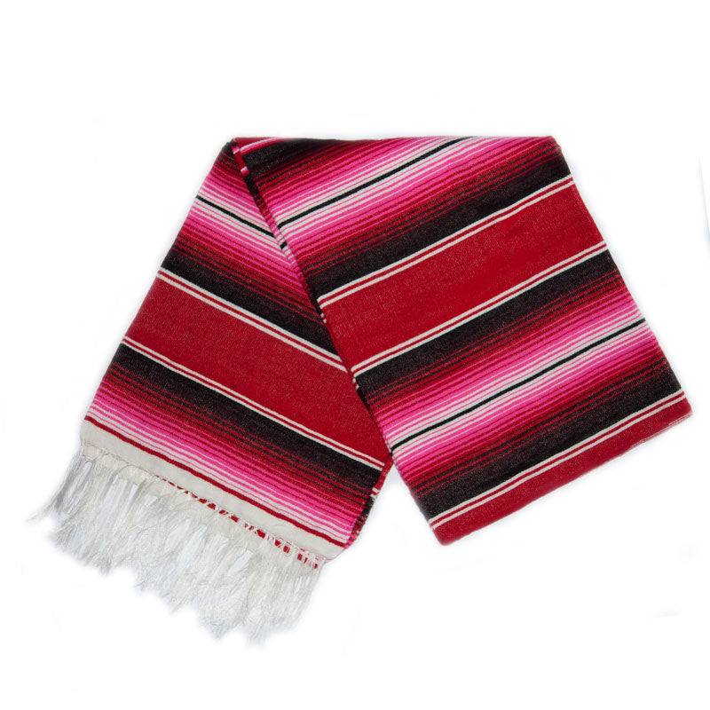 Serape - Red & Pink