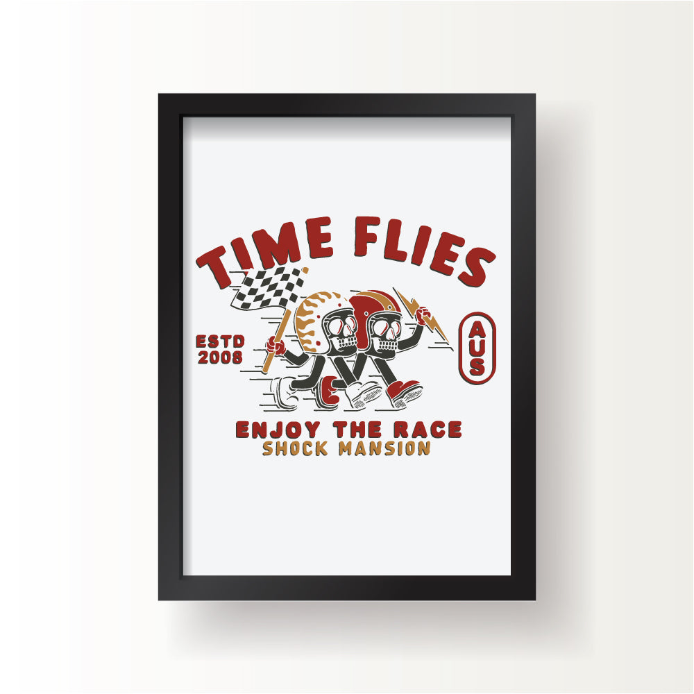 Time Flies Print