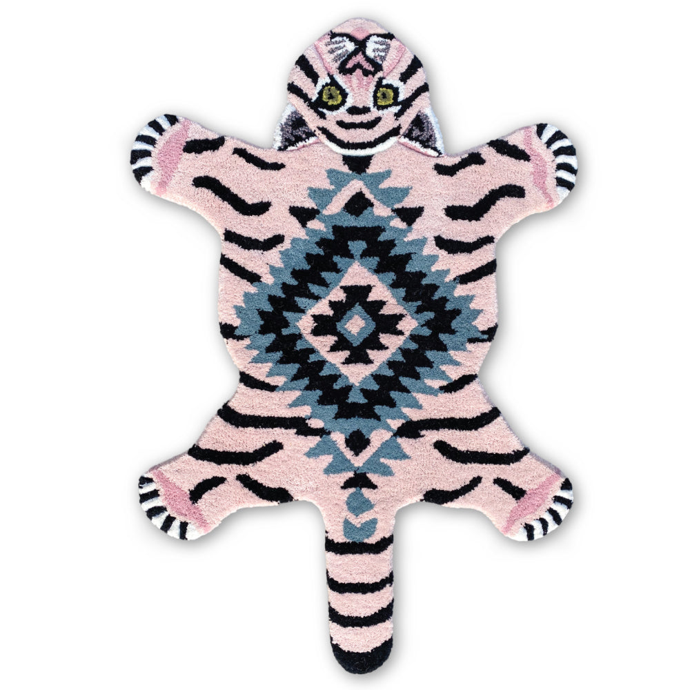 Waffles The Diamond Tiger Rug