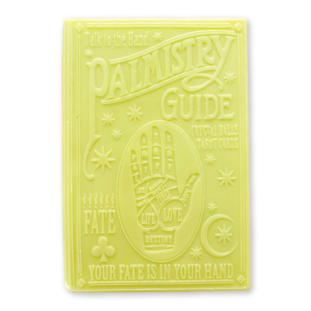 Palmistry Guidebook Candle - Fern Green