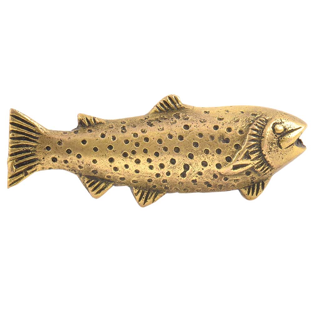 Brass Fish Dresser Knob