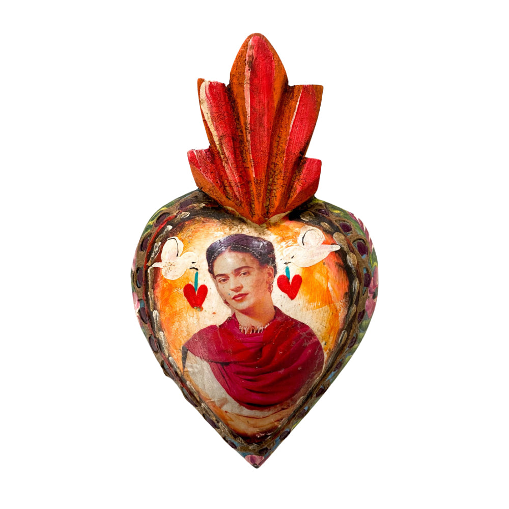 Frida Wooden Heart
