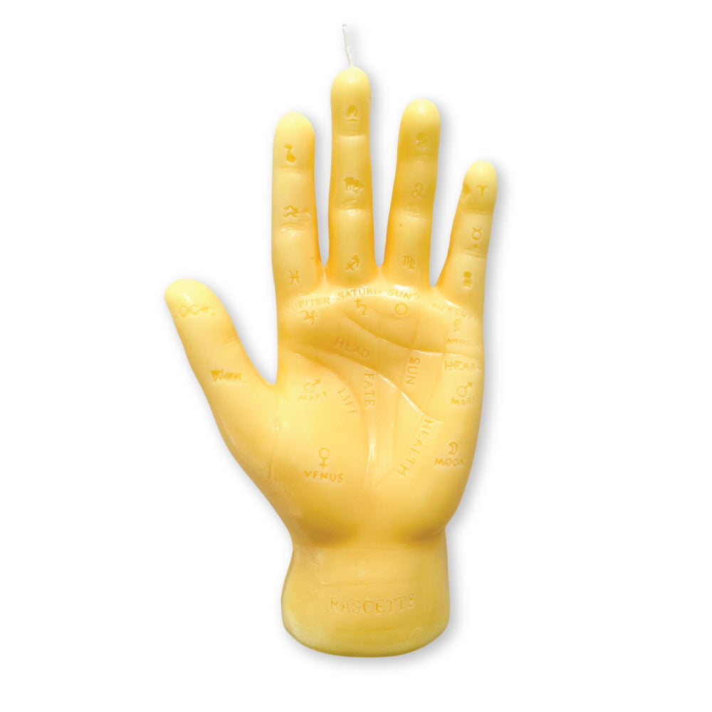 Palmistry Candle - Yellow