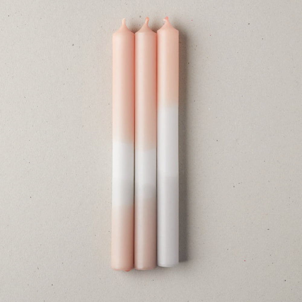 Single Dip Dye Candle - "Pastel"
