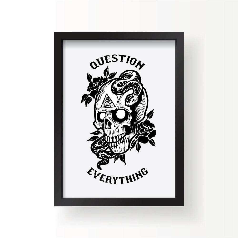 Question Everything Print