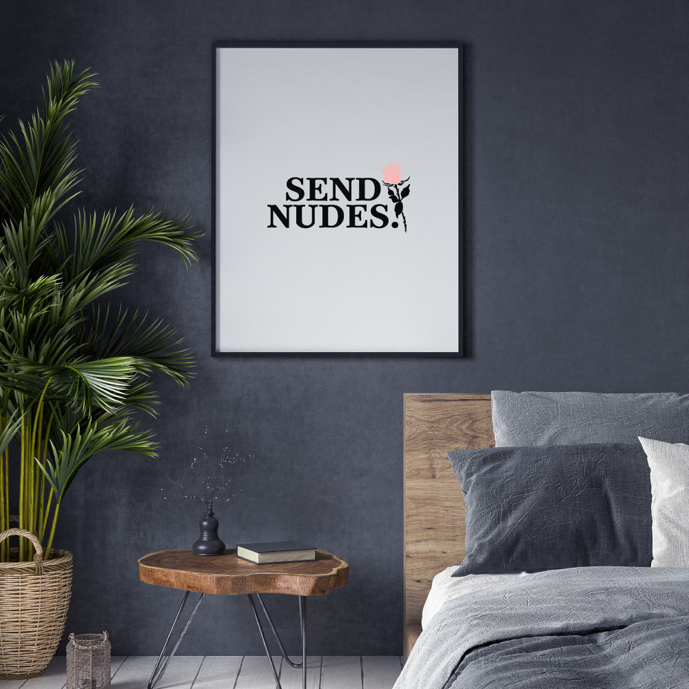 Send Nudes Pink Print
