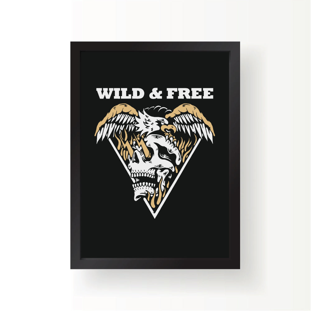 Wild & Free Print - Black Edition